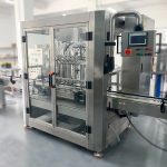 Şampun üçün Avtomatik 6 Başlı Pistonlu Şüşə Doldurma Maşını