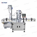Avtomatik Xətti Servo Tək Başlı Şüşə Vidalı Qapaq Maşını