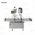 Doldurma Xətti üçün Avtomatik Dönər Plastik Şüşə Qapaq Maşını