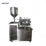 Yığıla bilən Alüminium Metal Boru Doldurma Mühürləmə Maşınları Yarı Avtomatik