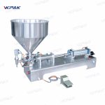 Kosmetik Krem Losyonu üçün Tam Pnevmatik Maye Pasta Doldurma Maşını