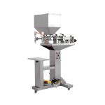 Yarı Avtomatik İkili Nozzle Bibər Sousu Qarışdıran Doldurma Maşını