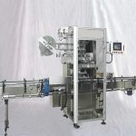 Avtomatik Şüşə Qapaqları İstilik Daralan Qolu Etiketləmə Maşını