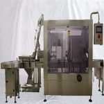 Metal Detektorlu Avtomatik Şüşə Kavanozların Vakuum Qapaq Maşını