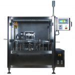 Avtomatik əvvəlcədən sterilizasiya edilmiş enjektor şprisi doldurma tıxacını bağlama maşını