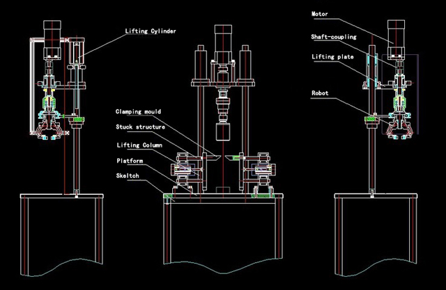 capping heads kinds design in drawing tək qapaq maşınının təfərrüatları.jpg