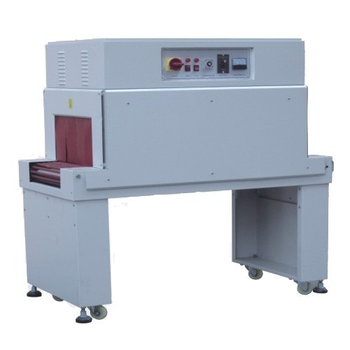 semi automatic heat shrinkage packing machine PE&POF filmi üçün istiliklə büzüşən qablaşdırma maşını.jpg