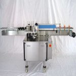 Xətti Dəyirmi Şüşə Plastik Butulkalar Soyuq Pasta Yaş Yapışqan Etiketləmə Maşını