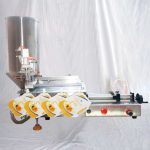 Yarı Avtomatik Pnevmatik Çuxur Çantası Əvvəlcədən Hazırlanmış Çanta Doldurma Maşını