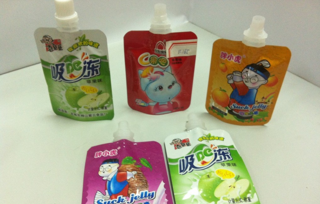 stand up bags for filling .jpg ilə doldurulmuş tək baş ağızlı çantalar